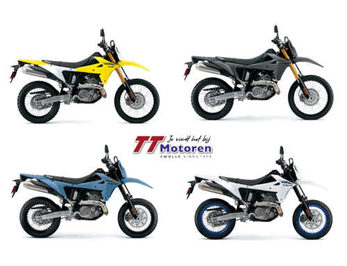 Prijs Suzuki DR-Z4S Dual Sport en DR-Z4SM Supermoto is €9.999,-