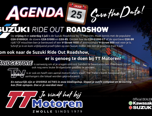 De Suzuki Ride Out Roadshow is op 4 en 5 juli bij TT Motoren